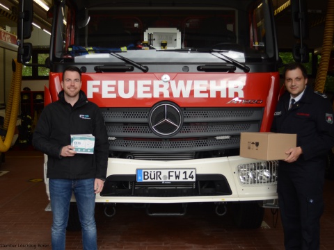 Masken für die Feuerwehr